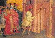 The Emperor Heraclius Carries the Cross to Jerusalem Lambertini, Michele di Matteo